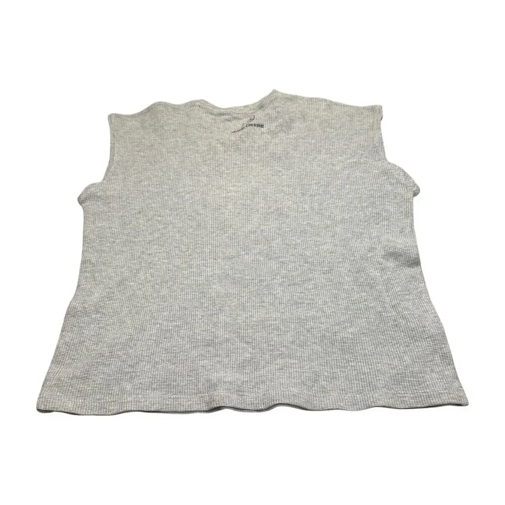 John Deere Tank Top Mens Medium Heather Gray Graphic Antique Tractor Show & Sale - Picture 3 of 7